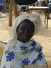 Portrait of a merchant, Market Foundiougne, Senegal.