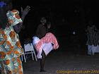 Holiday evening and wild dance, Senegal.