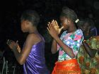 Dancers clapping their hands, Senegal.