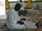 Mending nets, Sine-Saloum, Senegal.