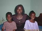 Portrait of children in the family with our friend Meriem, Foundiougne, Senegal.