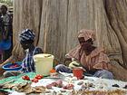 The market vendors bush, Senegal.