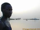Meriem before the Sine-Saloum, Senegal.
