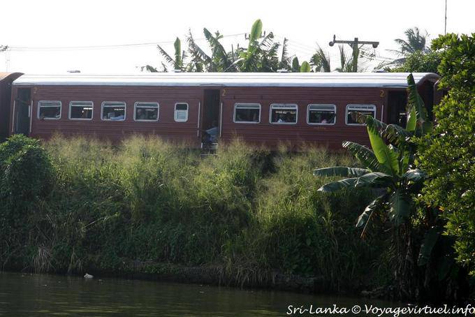 Bentota train car - Sri Lanka Ceylon