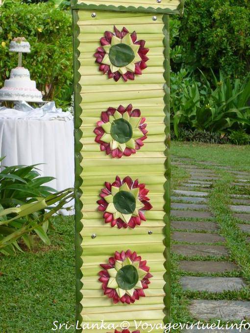 Wedding decoration, Eden Hotel, Beruwela - Sri Lanka Ceylon