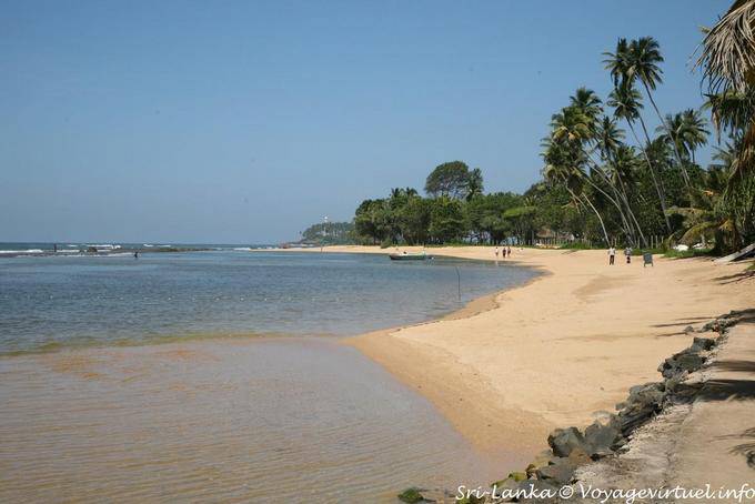 Behind the reef Beruwela - Sri Lanka Ceylon
