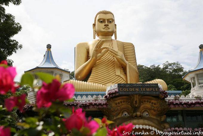 Golden Temple, Golden Buddha, Dambulla - Sri Lanka Ceylon