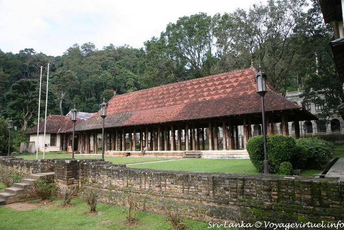 Audience Hall, Temple of the Tooth Relic, Kandy - Sri Lanka Ceylon