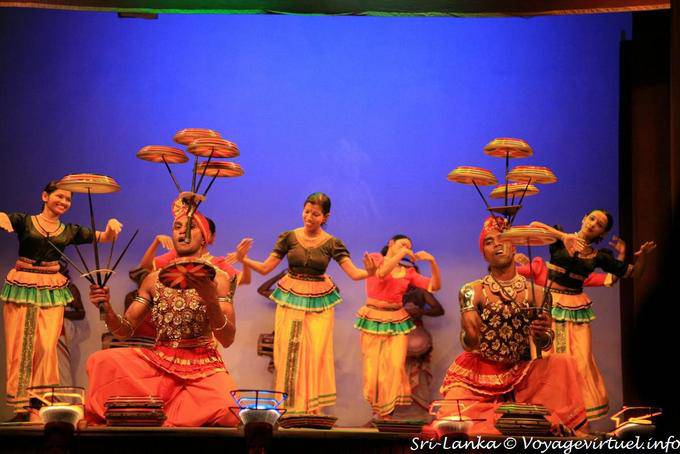 Audacious jugglers show in Kandy - Sri Lanka Ceylon