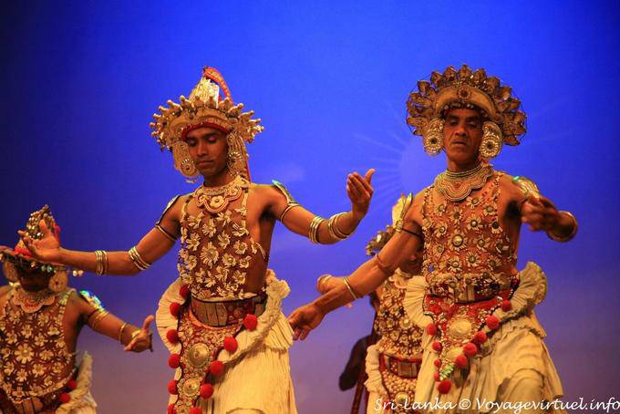 Uḍaraṭa natum dance, dance of the highlands, Kandy - Sri Lanka Ceylon