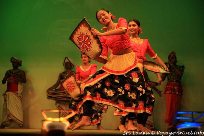 Smile for Goyam käpīma (harvest dance), Kandy - Sri Lanka Ceylon