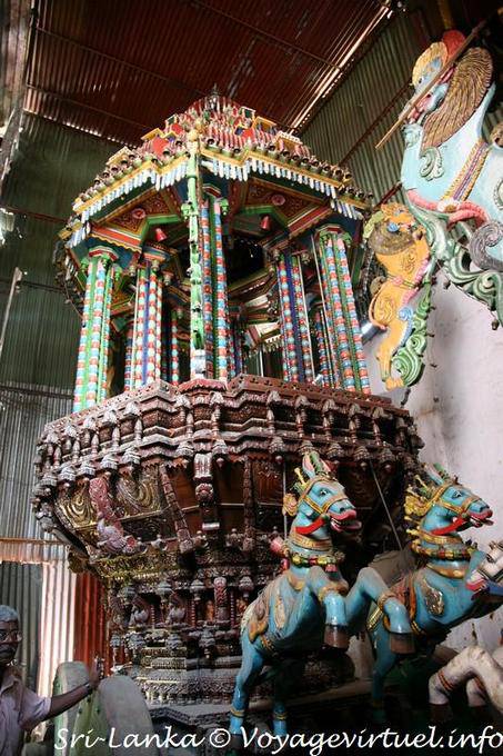 Float for the processions, Muthumariamman Devasthanam, Matale - Sri Lanka Ceylon