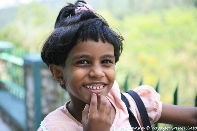 Smile of childhood, Tea road, Katukitula - Sri Lanka Ceylon