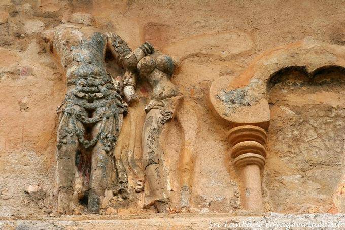 Sculpture remains in the Ancient City of Polonnaruwa - Sri Lanka Ceylon