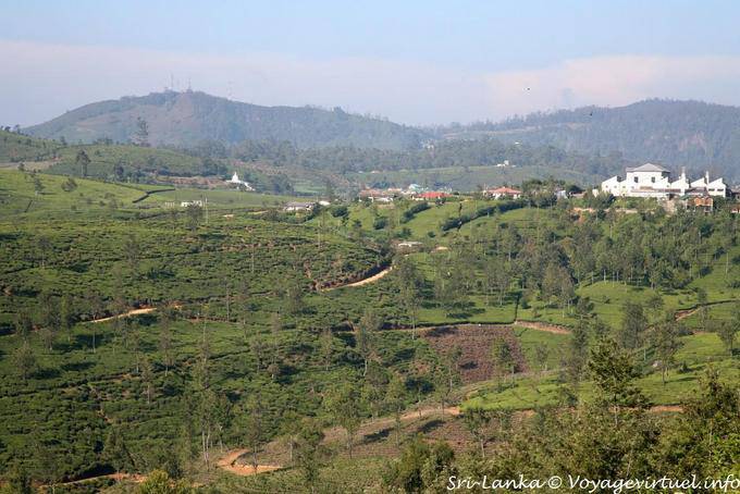Landscape towards Kalugala - Sri Lanka Ceylon