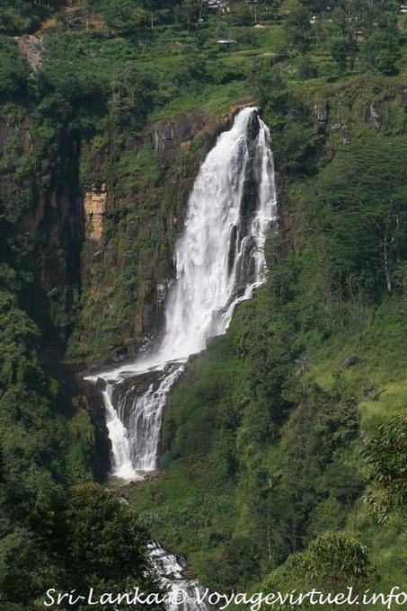 Another view of the waterfalls in Devon - Sri Lanka Ceylon