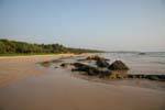 Beach at the mouth of the river Bentota - Beruwala, Sri Lanka Ceylon.