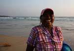 Laughter from the beach vendor Beruwela, Sri Lanka Ceylon.