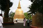 Stupa Temple of the Golden Buddha, Dambulla, Sri Lanka Ceylon.
