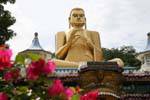 Golden Temple, Golden Buddha, Dambulla, Sri Lanka Ceylon.
