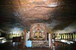 Panorama Cave Maha Viharaya Alut, Dambulla Cave Temple, Sri Lanka Ceylon.