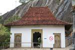 The Vahalkada Entrance to the Temple, Golden Rock Temple, Dambulla, Sri Lanka Ceylon.