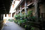 Passage between the temple and the Audience Hall, Dalada Maligawa, Kandy, Sri Lanka Ceylon.