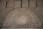 Moonstone Moonstone or an entrance to the main temple, Dalada Maligawa, Kandy, Sri Lanka Ceylon.