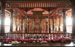 Altar flowers in the room of the Tooth, Kandy, Sri Lanka Ceylon.