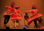 Folk dancers dress, Kandy Lake Club, Sri Lanka Ceylon.