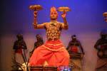 Juggling performance at your fingertips, Kandy, Sri Lanka Ceylon.