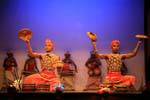 Juggling show with orchestral percussion, Kandy, Sri Lanka Ceylon.
