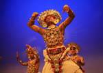 Dancer of the kingdom of the hills, dancing High Country, Kandy, Sri Lanka Ceylon.