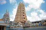 Vimanam temple, Dravidian style temple Muthumariamman, Matale, Sri Lanka Ceylon.