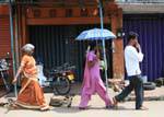 Conducting and passing through the city of Matale, Central Province, Sri Lanka Ceylon.