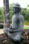Former Mudra Buddha in meditation, Medirigiriya, Sri Lanka Ceylon.