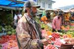 Proposal for a taste rambutan, Market Nuwara Eliya, Sri Lanka Ceylon.