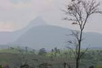 Mountains in the Mist (peak of Adam), Central Province, Sri Lanka Ceylon.