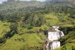 St Clair Falls cascades around Nuwara Eliya, Sri Lanka Ceylon.
