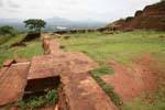 At the heart of the fortress at the top of the rock, Sigiriya, Sri Lanka Ceylon.