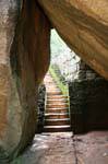 Boulder arch (stone arch), Sigiriya, Sri Lanka Ceylon.