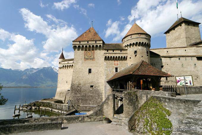 Chillon Castle Entrance - Switzerland