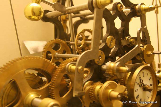 Clock mechanism, Chillon Castle, Montreux - Switzerland