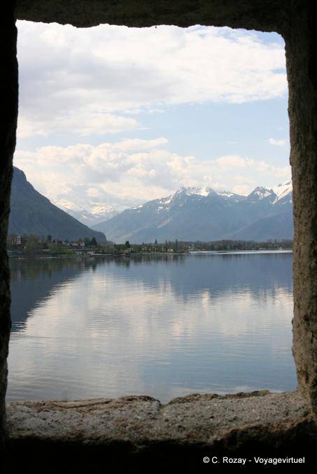 Reflections of the Alps Chillon, Montreux - Switzerland