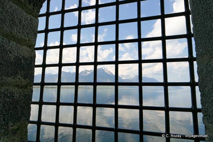 Prison view, Chillon Castle - Switzerland