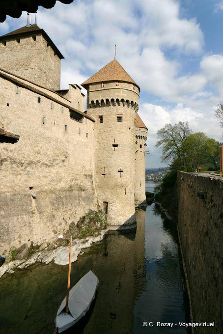 The drunken boat, Chillon Castle, Montreux - Switzerland