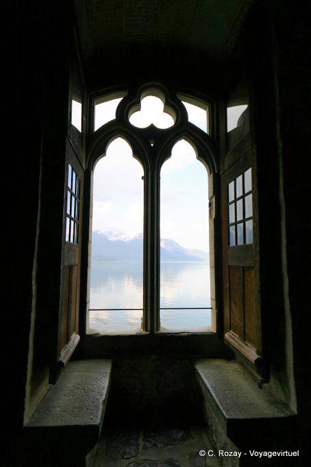 Against the light, Chillon Castle - Switzerland