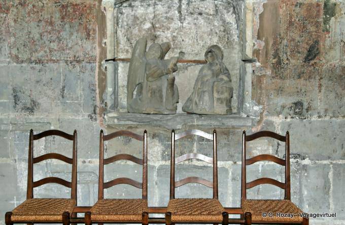 Sacred niche, Notre-Dame Cathedral of Lausanne - Switzerland