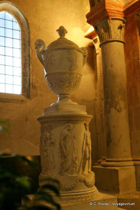 Interior Detail, Notre Dame Cathedral of Lausanne - Switzerland