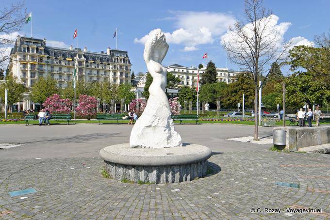 Ouchy Statue Park - Switzerland